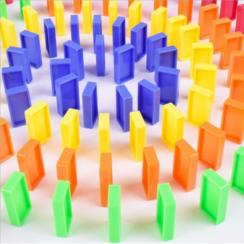 Super Domino Train | Stimulates building fun and creativity - Quick domino setup