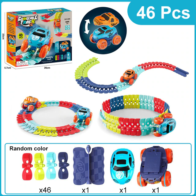 Toystar Adventurous Racetrack | Interactive toys - DIY race track for kids - Interactief speelgoed - DIY racebaan voor kin...