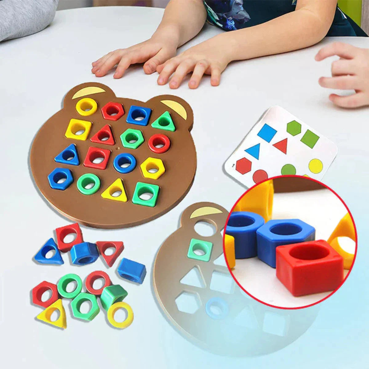 Toystar Color toys | Learn Color Recognition - Geometric Puzzle - Leer Kleurherkenning - Geometrische Puzzel (4)