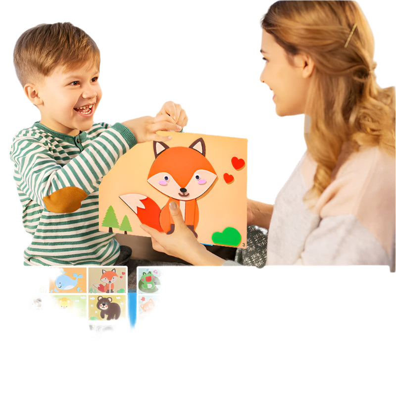 Toystar Kitstix | Encourages creativity and craftsmanship - Make your own 3D animal stickers - Stimuleert creativiteit en ...