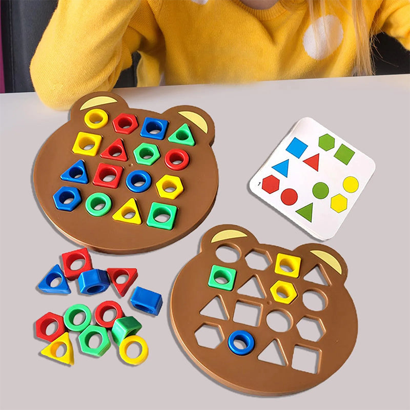 ShapeBear | Playing and learning with fun - Montessori toys to discover shapes