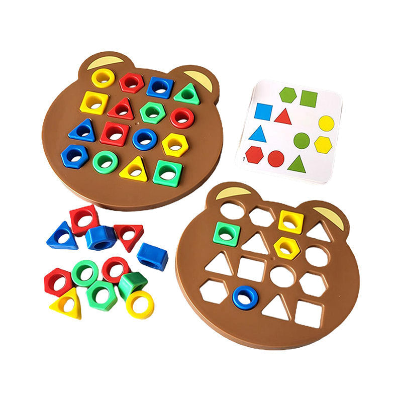 Toystar ShapeBear | Playing and learning with fun - Montessori toys to discover shapes - Spelen en leren met plezier - Mon...