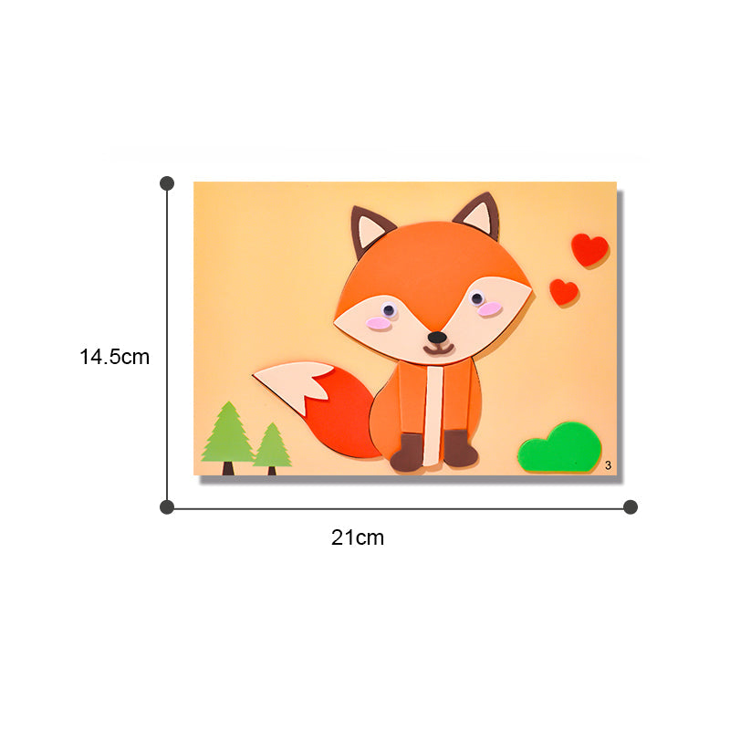 Kitstix | Encourages creativity and craftsmanship - Make your own 3D animal stickers
