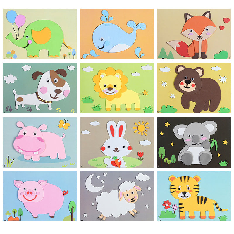 Kitstix | Encourages creativity and craftsmanship - Make your own 3D animal stickers