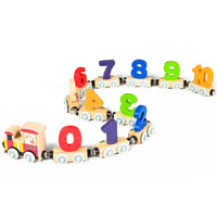 Thumbnail for Toystar Magnetix TrainMaster | Learn Playfully - 27-Piece Magnetic Number & Animal Train Set for Children - Leer Speels - ...