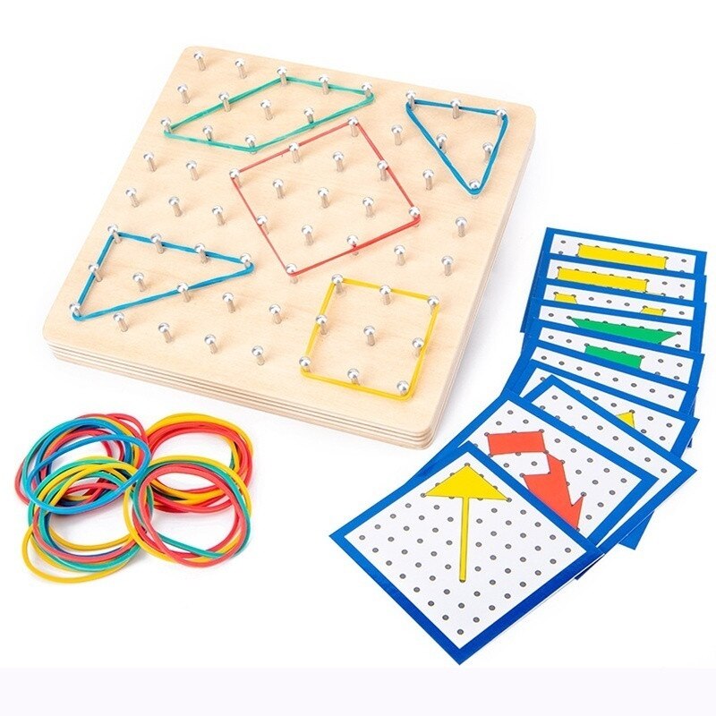 Toystar EcoToys Shape Game | Create learning fun with shapes - Montessori Forms - Creëer leerplezier met vormen - Montesso...