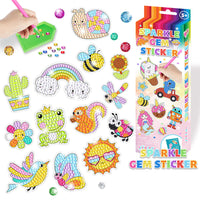 Thumbnail for Toystar ShinyGem Stickers | Magical Craft Fun - 5D Diamond Painting for Kids - Magisch Knutselplezier - 5D Diamond Paintin...