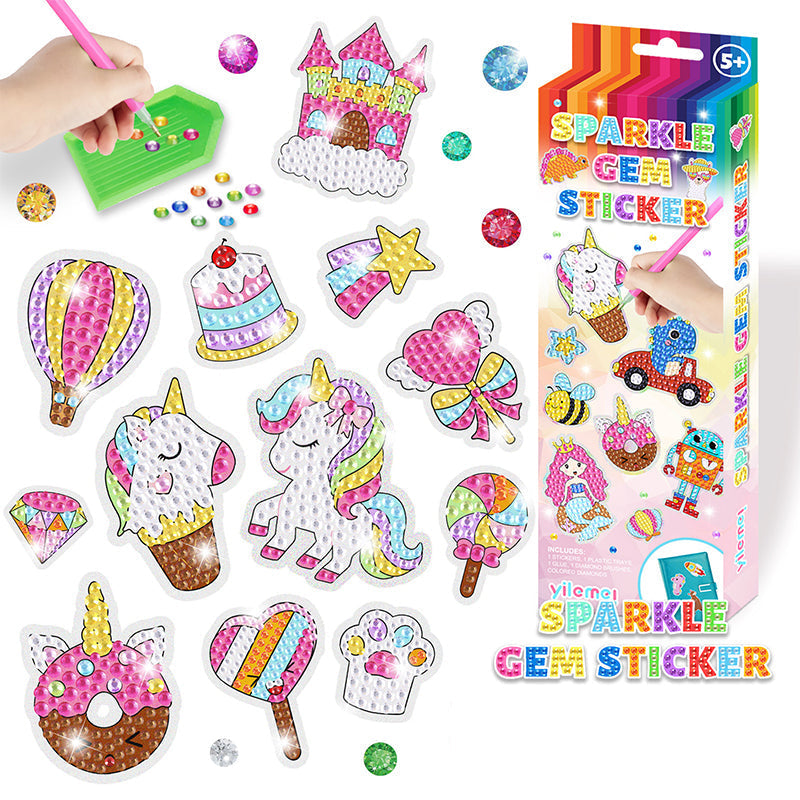 Toystar Diamond DIY Sticker | A fun creative craft for children - Encourages creative play and imagination - Een leuk crea...