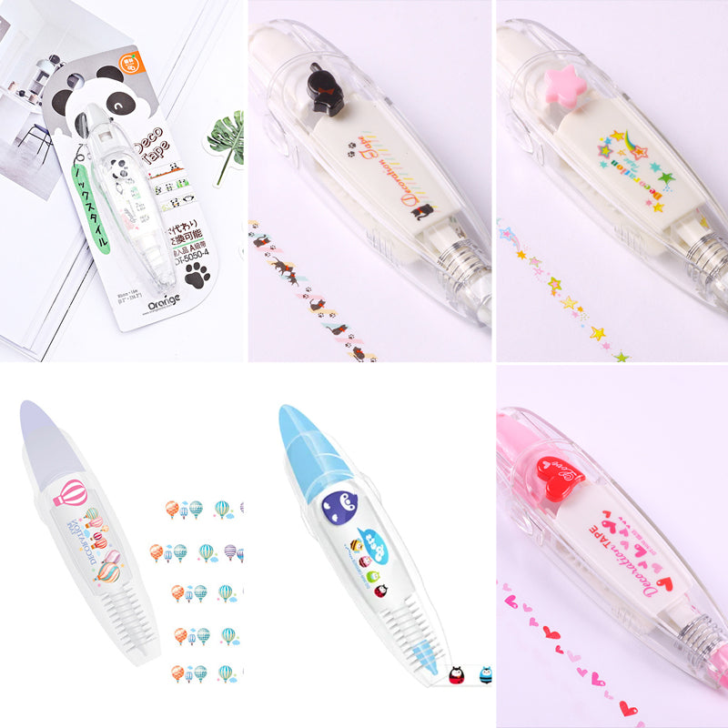 Toystar Animal Tape Fun | Add Playfulness & Creativity - Cute Cartoon Animal Masking Tape for Crafts & School Supplies - V...
