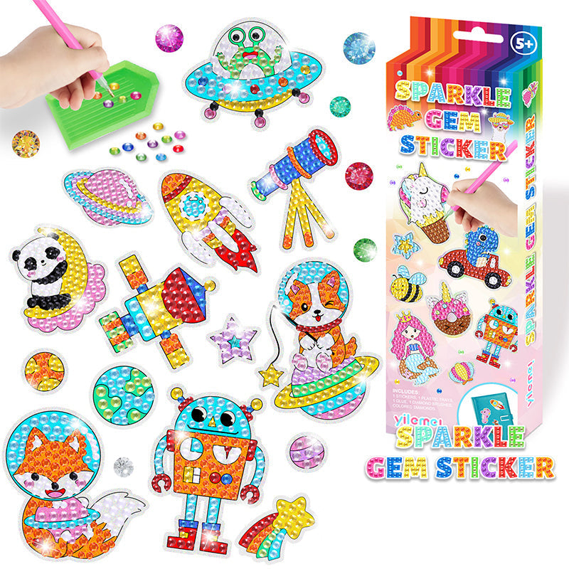 Toystar Diamond DIY Sticker | A fun creative craft for children - Encourages creative play and imagination - Een leuk crea...