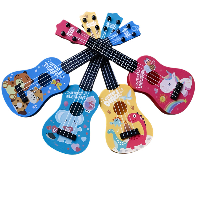 Toystar Mini Ukulele | Musical journey of discovery - Toy guitar for children - Muzikale ontdekkingsreis - Speelgoedgitaar...