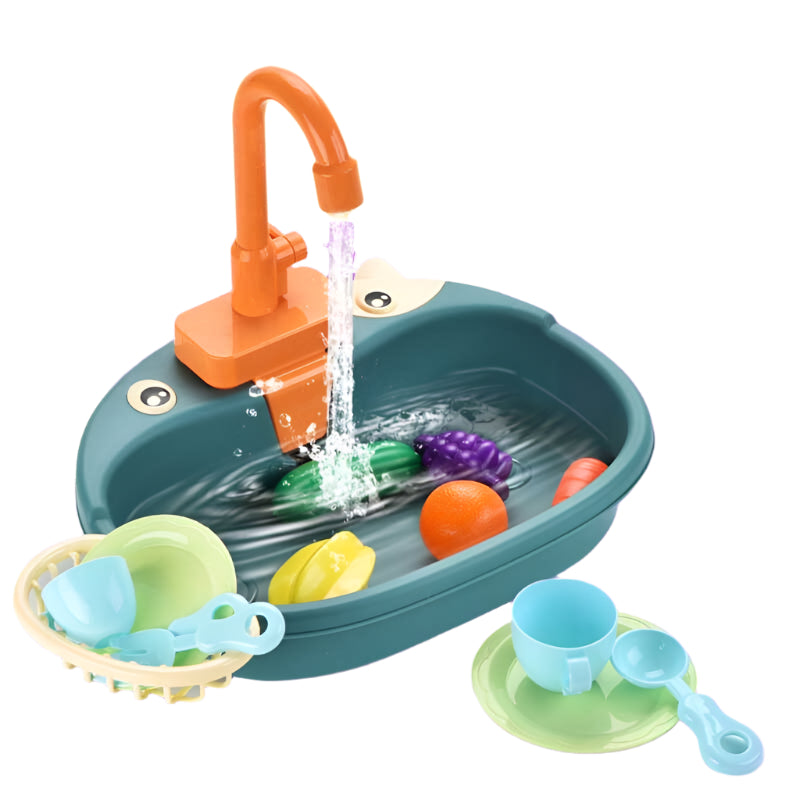 Toystar AquaWash | Learning housekeeping through play - Realistic toy dishwasher with running water - Spelenderwijs huisho...