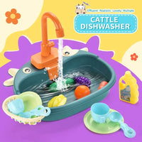 Thumbnail for Toystar AquaWash | Learning housekeeping through play - Realistic toy dishwasher with running water - Spelenderwijs huisho...