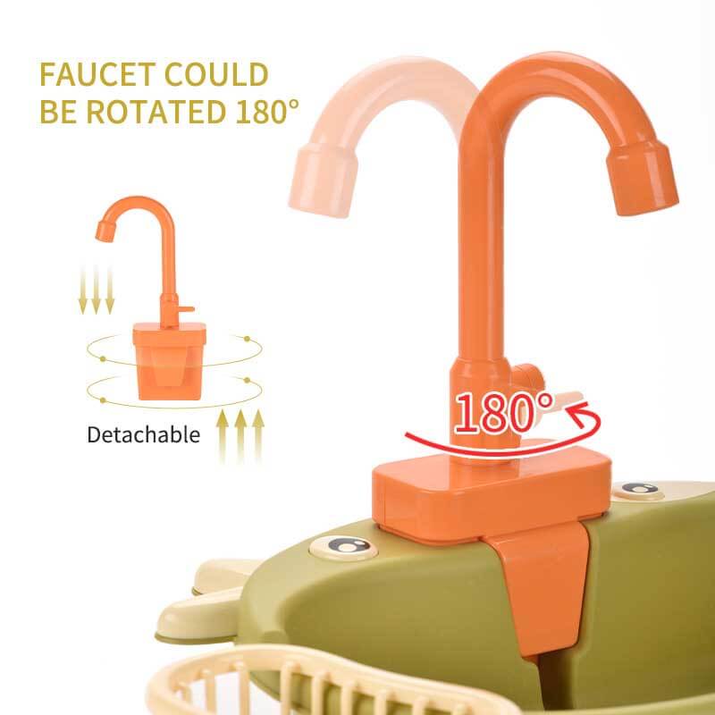 Toystar AquaWash | Learning housekeeping through play - Realistic toy dishwasher with running water - Spelenderwijs huisho...