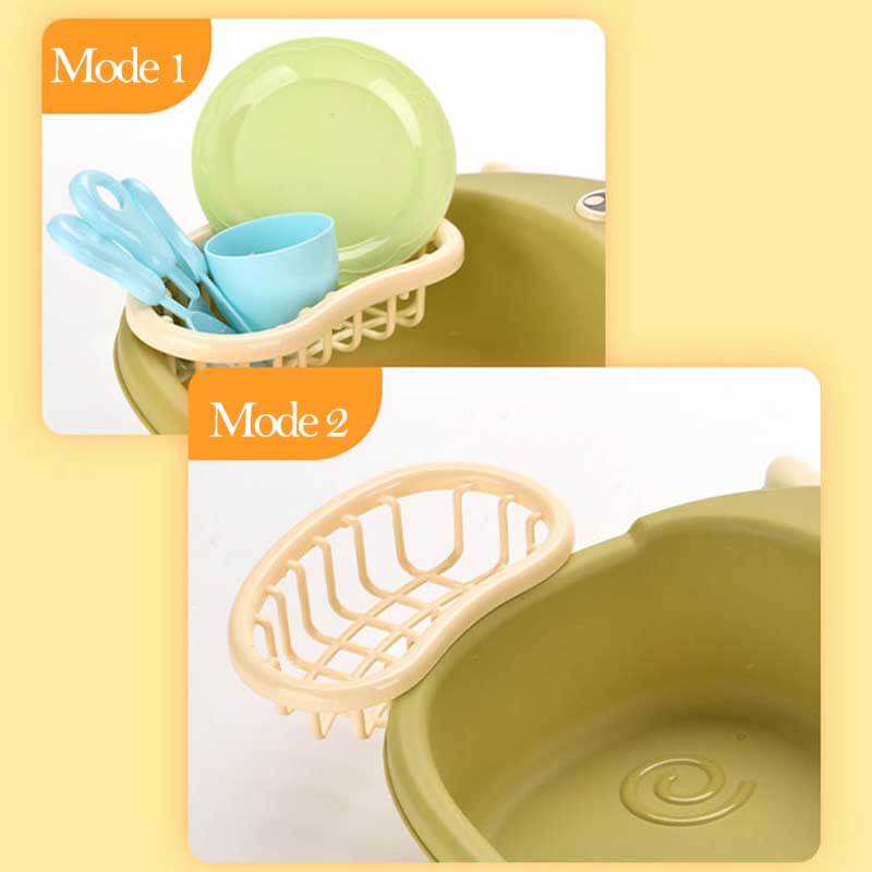 Toystar AquaWash | Learning housekeeping through play - Realistic toy dishwasher with running water - Spelenderwijs huisho...