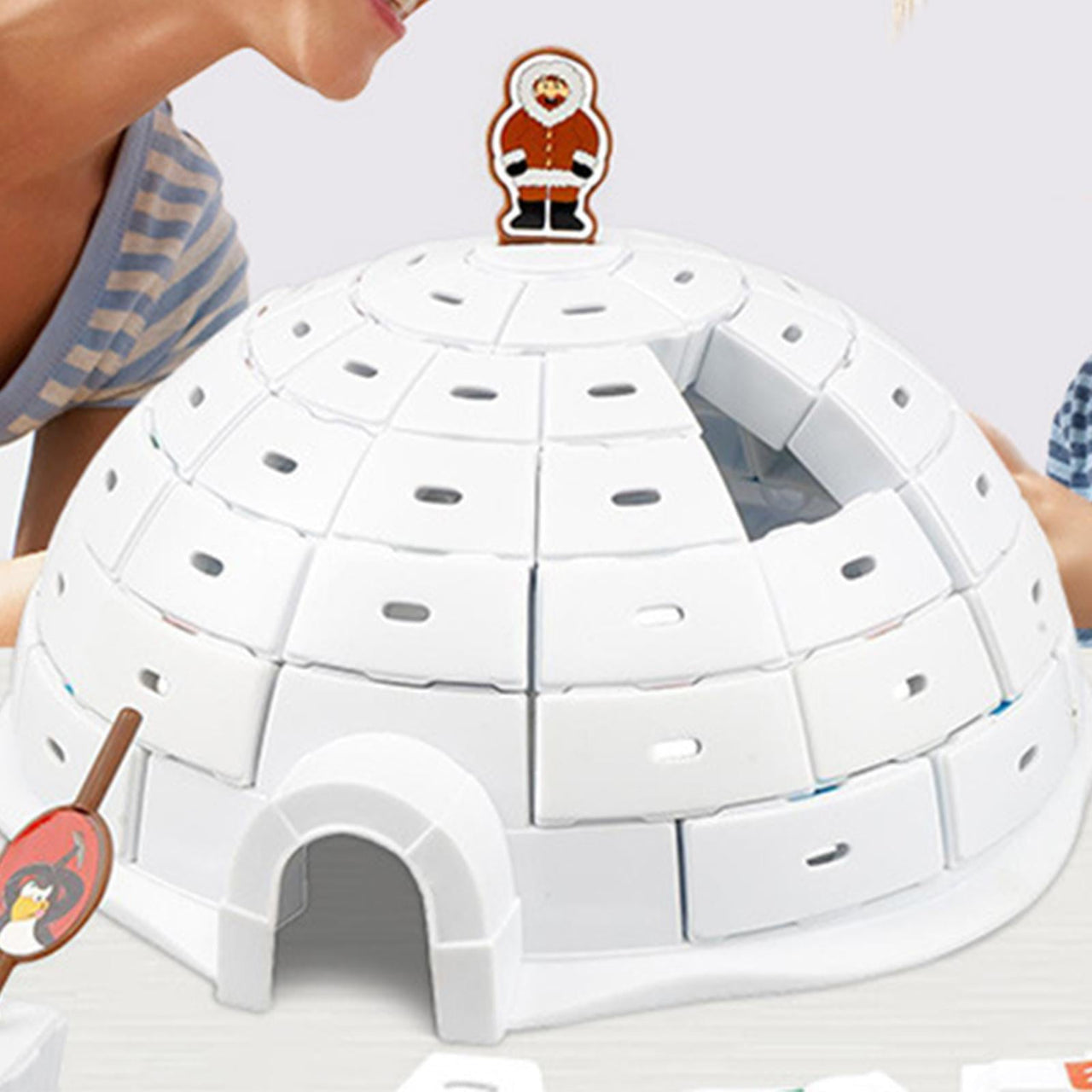 Igloo Bricks | Free your inner joy with this penguin board game! - Stimulates fun and strategic thinking