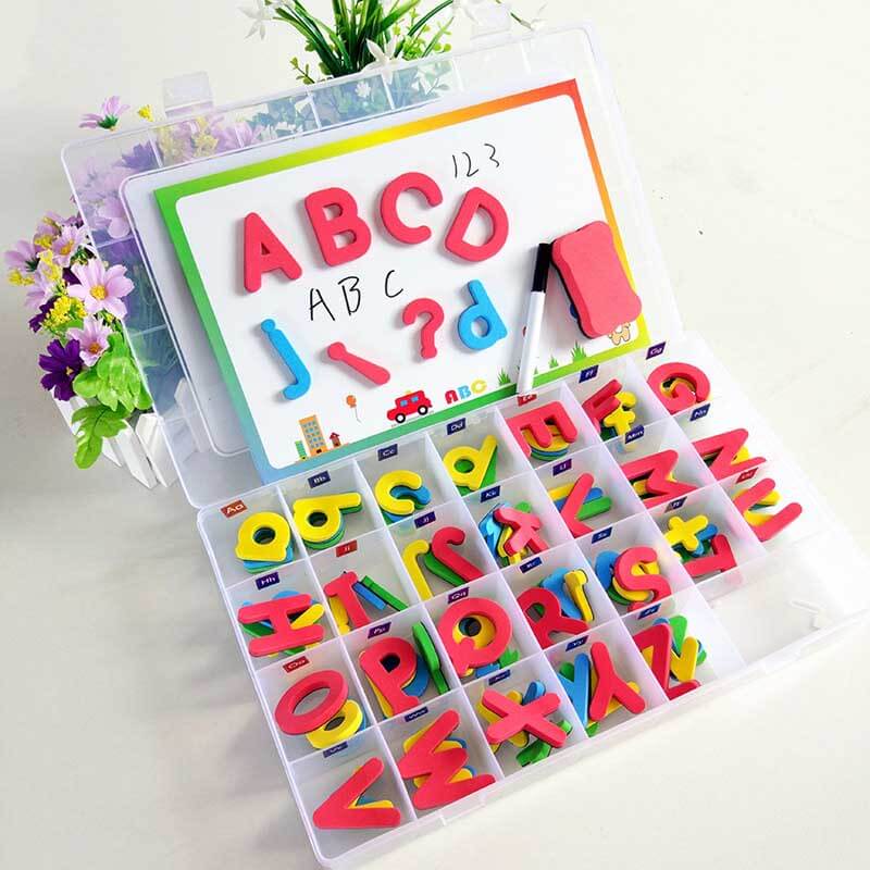 Toystar AlphaMag | Educational fun - Double-sided magnetic letter set with accessories - Leerzaam speelplezier - Dubbelzij...