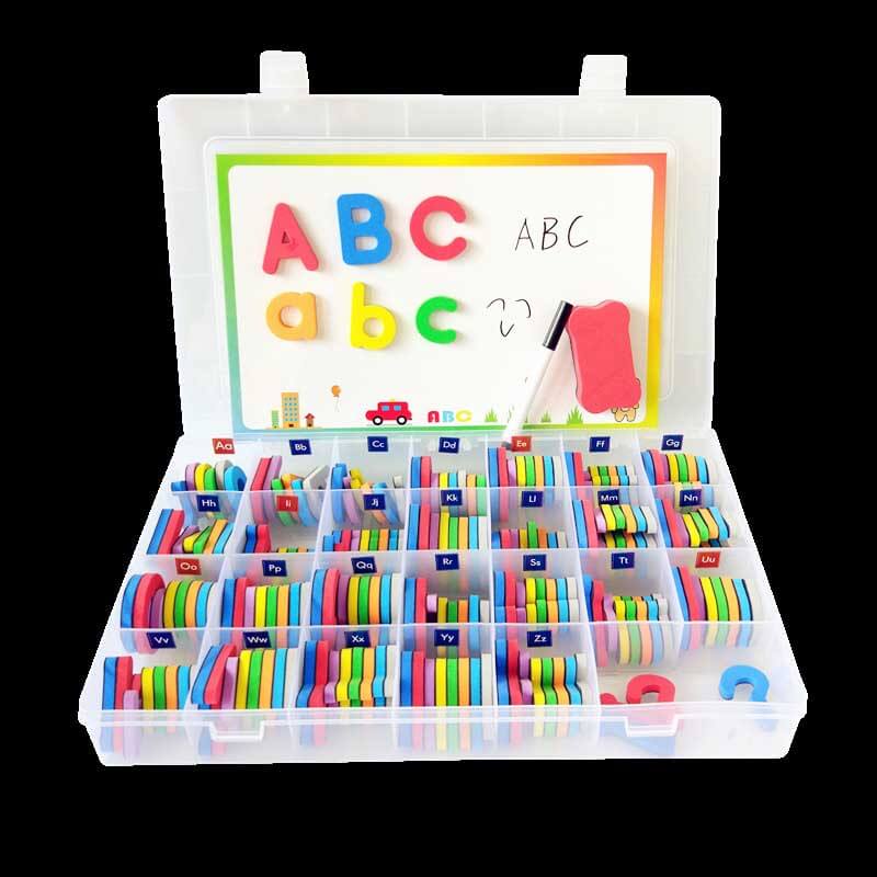 Toystar AlphaMag | Educational fun - Double-sided magnetic letter set with accessories - Leerzaam speelplezier - Dubbelzij...