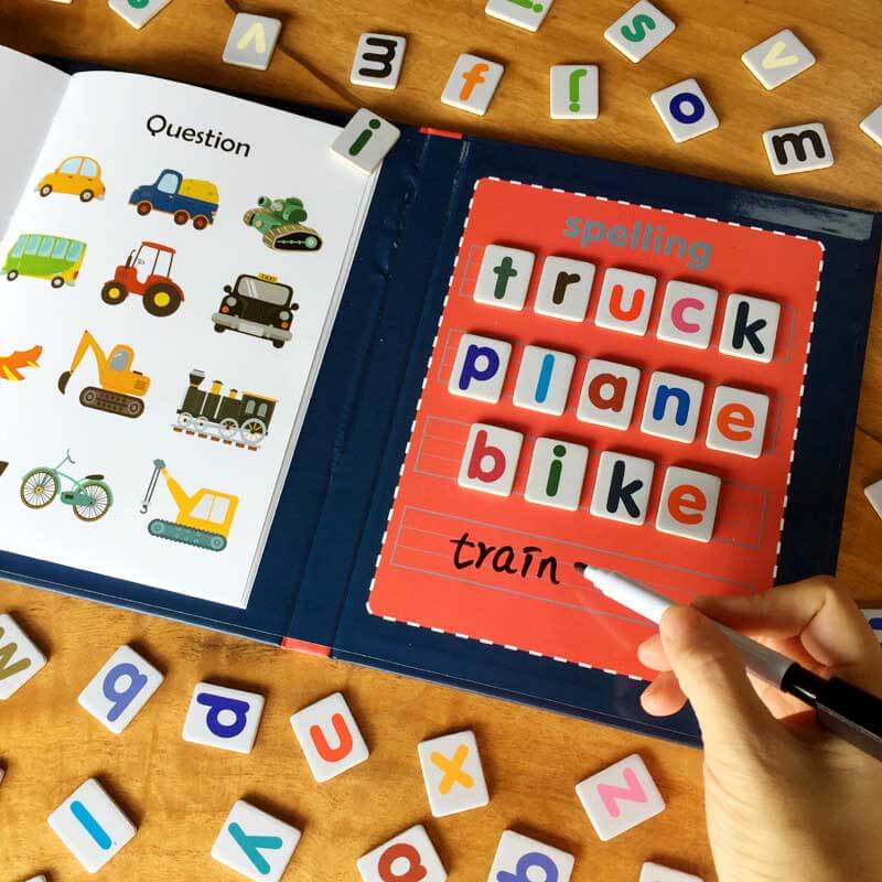 MagicWords | Spelenderwijs leren - Magnetisch schrijf- en spellingsboek voor kinderen