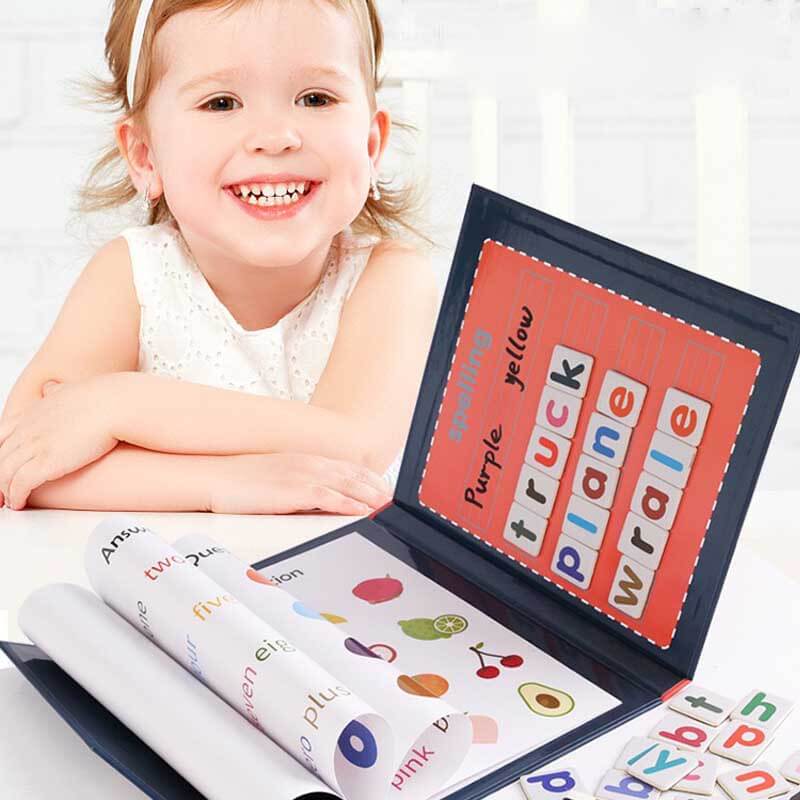 MagicWords | Spelenderwijs leren - Magnetisch schrijf- en spellingsboek voor kinderen