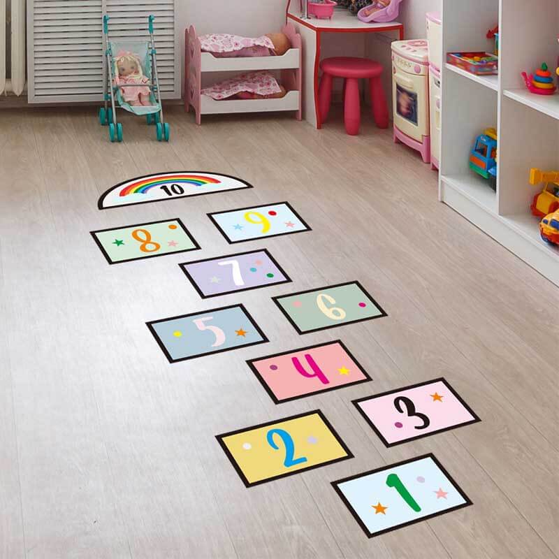 Toystar Number Fun Stickers | Educational and playful - Self-adhesive wall stickers for children's rooms - Leerzaam en spe...