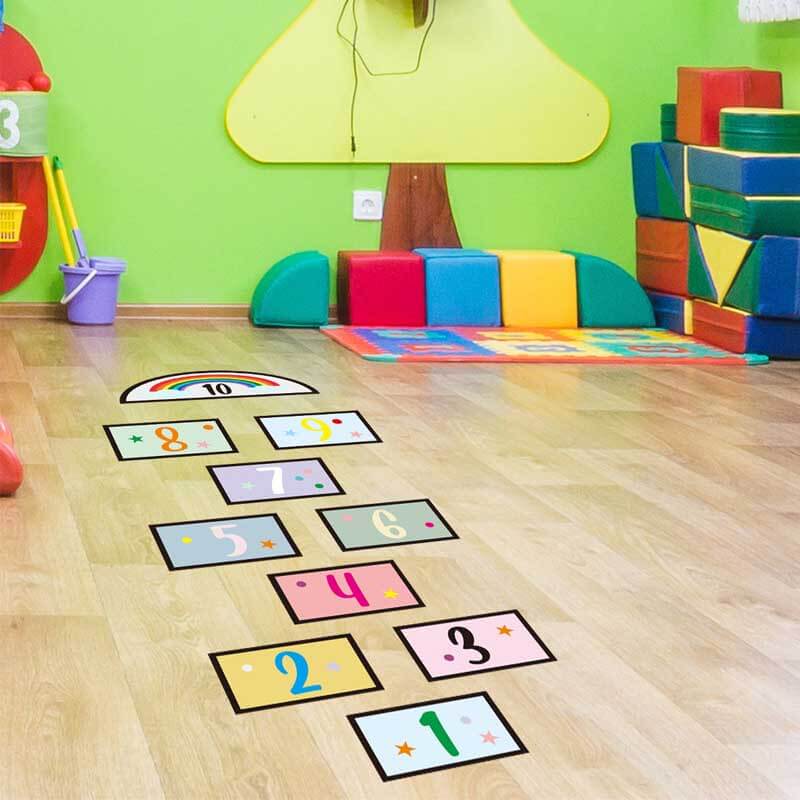 Toystar Number Fun Stickers | Educational and playful - Self-adhesive wall stickers for children's rooms - Leerzaam en spe...