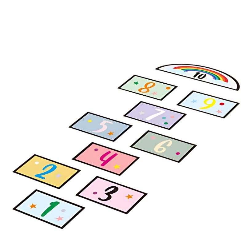 Toystar Number Fun Stickers | Educational and playful - Self-adhesive wall stickers for children's rooms - Leerzaam en spe...
