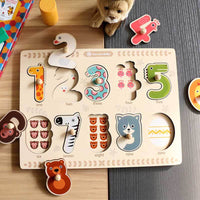Thumbnail for Toystar NummaPals | Learn to count in a playful way! - Montessori puzzle book with numbers and animals - Spelenderwijs ler...