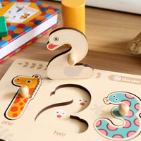 Thumbnail for Toystar NummaPals | Learn to count in a playful way! - Montessori puzzle book with numbers and animals - Spelenderwijs ler...