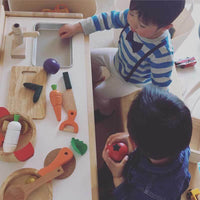 Thumbnail for Toystar MiniChef | Playful cooking - Wooden play kitchen with sliceable vegetables and fruit - Spelenderwijs koken - Houte...