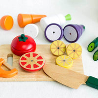 Thumbnail for Toystar MiniChef | Playful cooking - Wooden play kitchen with sliceable vegetables and fruit - Spelenderwijs koken - Houte...