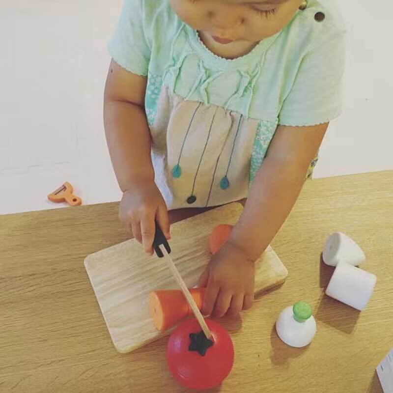 Toystar MiniChef | Playful cooking - Wooden play kitchen with sliceable vegetables and fruit - Spelenderwijs koken - Houte...