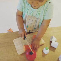 Thumbnail for Toystar MiniChef | Playful cooking - Wooden play kitchen with sliceable vegetables and fruit - Spelenderwijs koken - Houte...