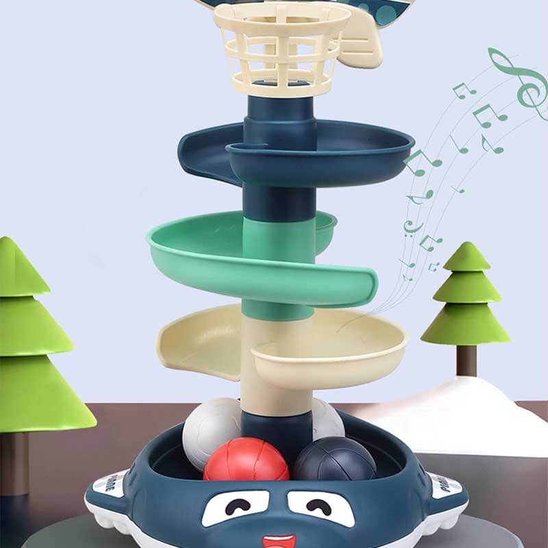Toystar SpinStack | Rotating fun - Educational stacking tower with moving balls - Draaiend speelplezier - Educatieve stape...