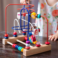 Thumbnail for Toystar BeadMaze | Learning and playing in balance - Montessori wooden bead spiral for children - Leren en spelen in balan...