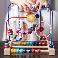 Thumbnail for Toystar BeadMaze | Learning and playing in balance - Montessori wooden bead spiral for children - Leren en spelen in balan...