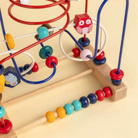 Thumbnail for Toystar BeadMaze | Learning and playing in balance - Montessori wooden bead spiral for children - Leren en spelen in balan...