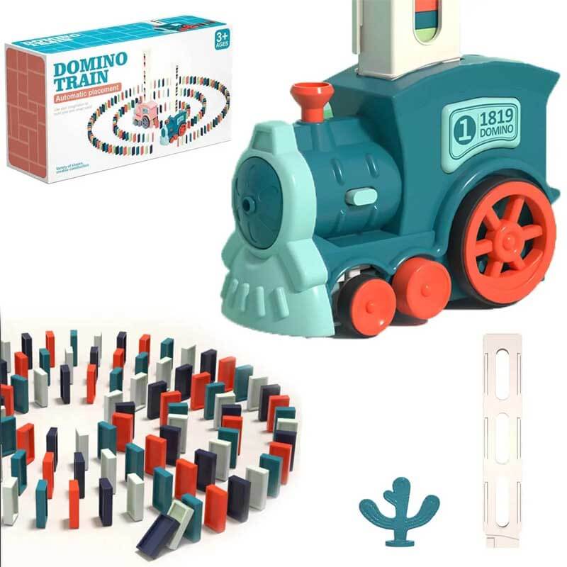 Toystar DominoExpress | Endless fun - Automatic domino train with colorful blocks - Eindeloos speelplezier - Automatische ...