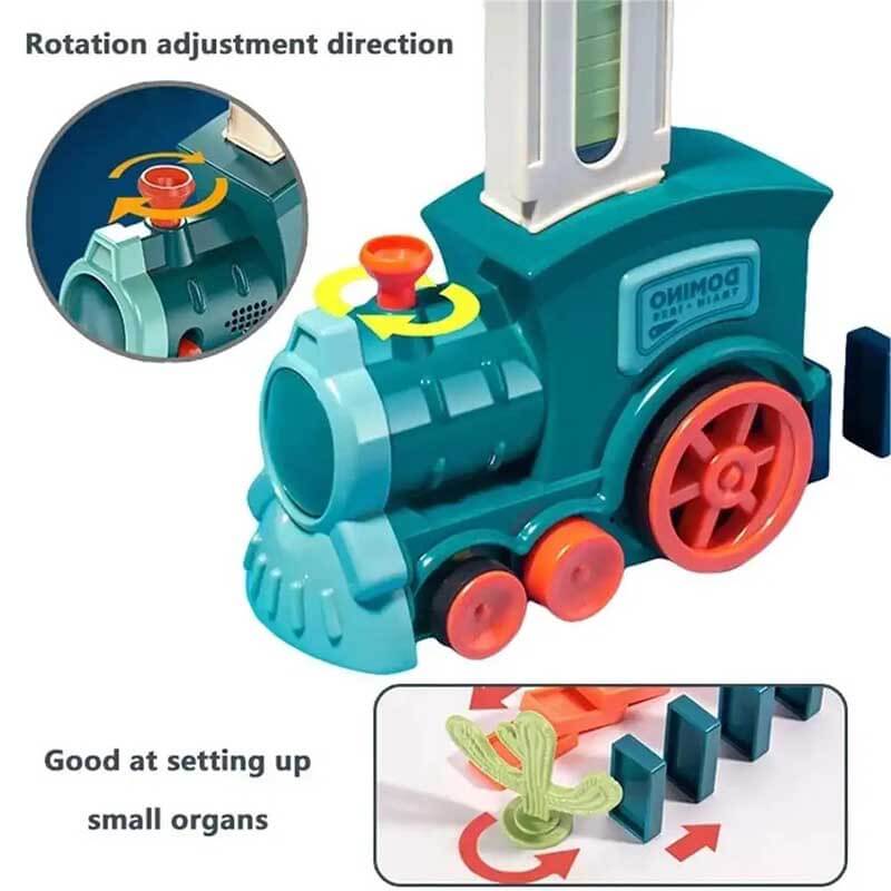 Toystar DominoExpress | Endless fun - Automatic domino train with colorful blocks - Eindeloos speelplezier - Automatische ...
