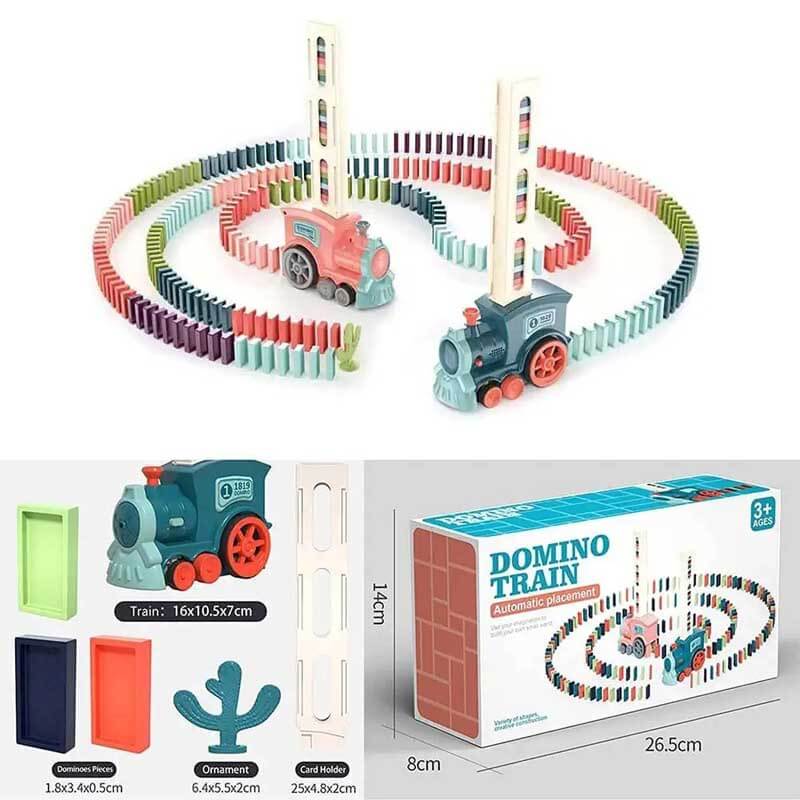 Toystar DominoExpress | Endless fun - Automatic domino train with colorful blocks - Eindeloos speelplezier - Automatische ...