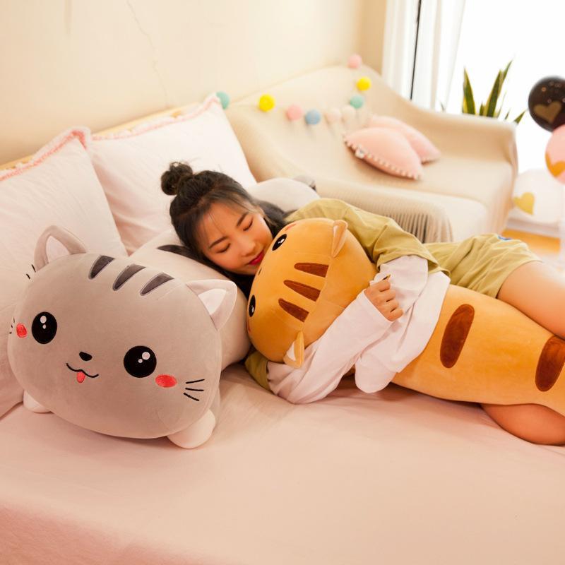 Toystar Large Cat Cuddle Pillow | Adorable Comfort - Soft and High-quality Plush Kitten Toy - Bestseller - Schattig Comfor...