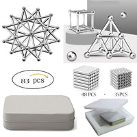 Thumbnail for Toystar Magnetic Rods and Balls Set | Creative Building - Create Endless Structures - Bestseller - Creatief Bouwen - Maak ...