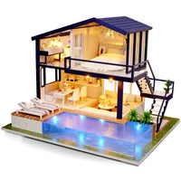 Thumbnail for Toystar Dollhouse Miniature | Wooden Dollhouse for Children - Encouraging Creative Play - Houten Poppenhuis voor Kinderen ...