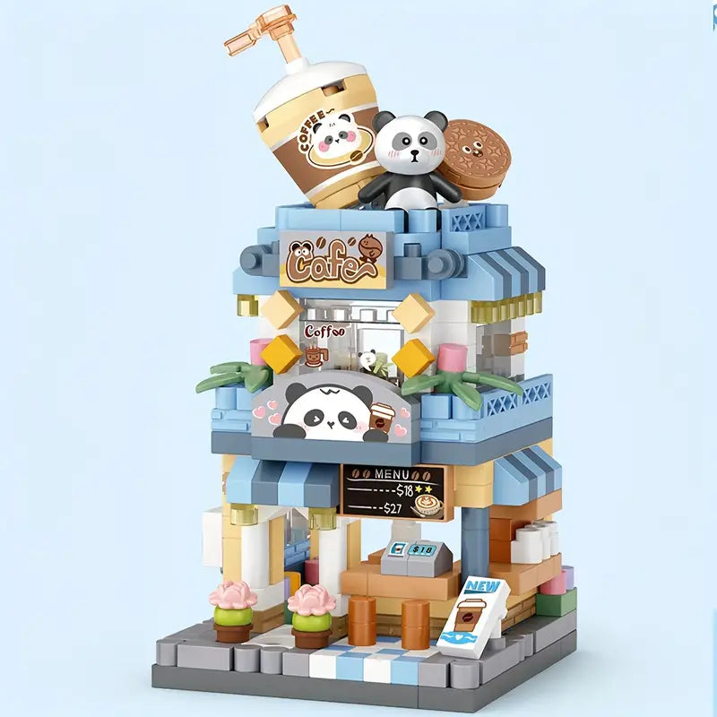 Toystar Mini City Blocks | Build your own city - Decorative Model Building Set - Bouw je eigen stad - Decoratieve Modelbou...