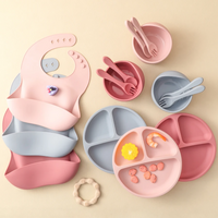 Thumbnail for Toystar Feedo Silicone Set | Safe Baby Feeding – 6-piece Set - Veilig Baby Voeden – 6-delige Set (6)