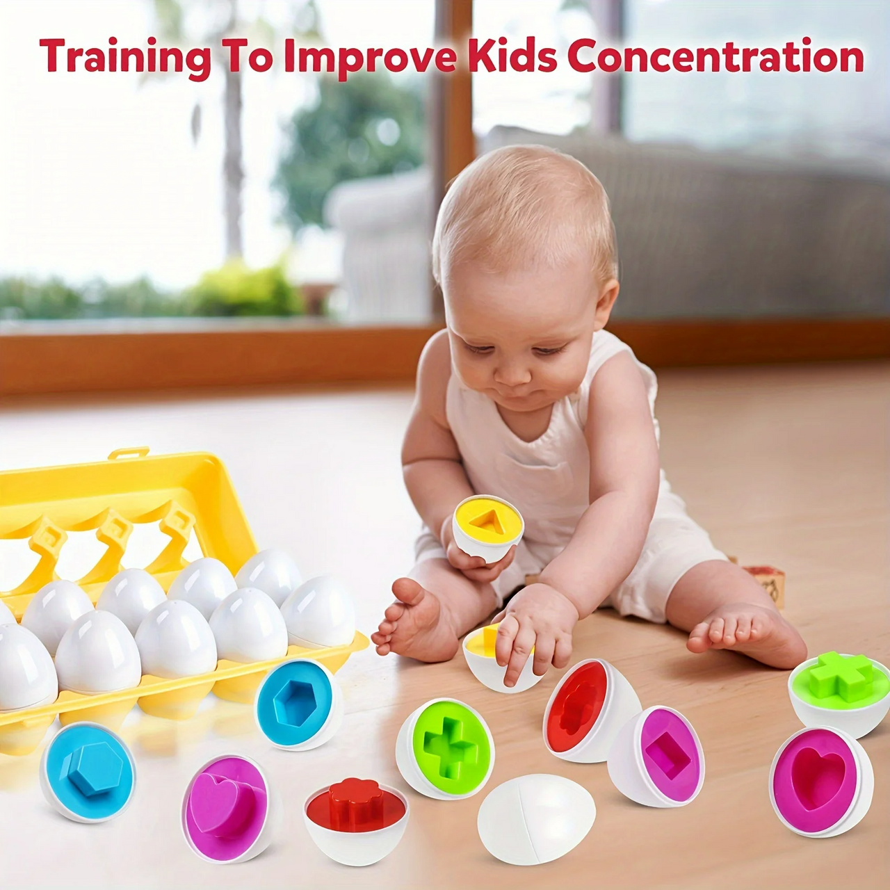 Toystar EggShapes | Discover, play and learn - Educational puzzle toys for fine motor skills - Ontdek, speel en leer - Edu...