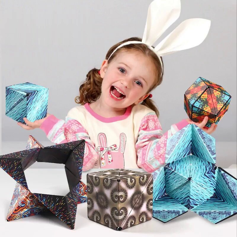 Toystar Flipped Cube | The Ultimate Sensory Fidget Toy - Stimulates relaxation and motor skills - Bestseller - Het ultieme...