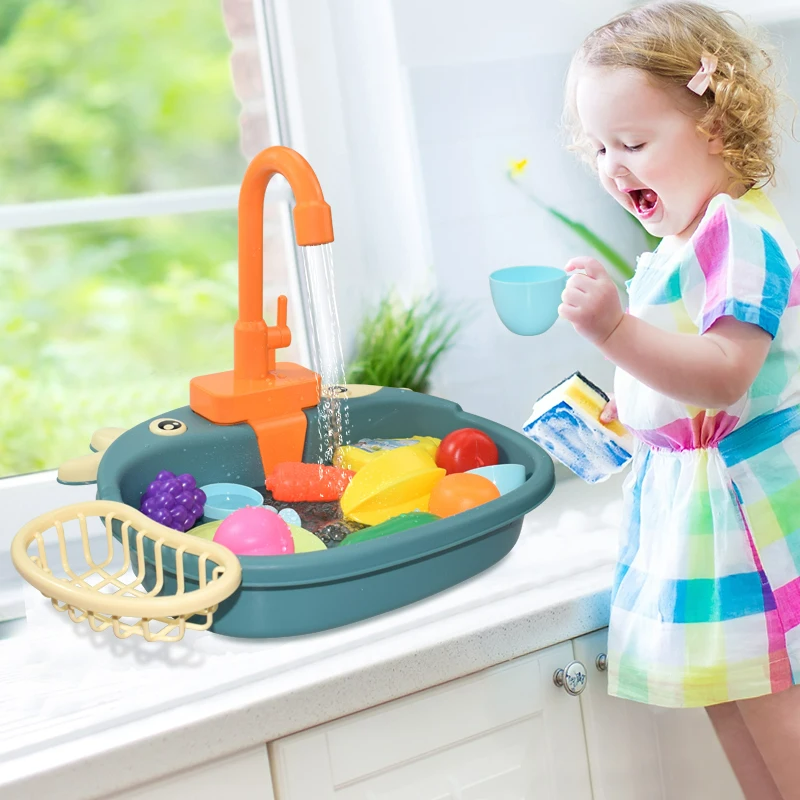 Toystar KiddieSink | Interactive Children's Play Sink - Play & Learn Kitchen Set - Interactieve Kinderspeelgootsteen - Spe...
