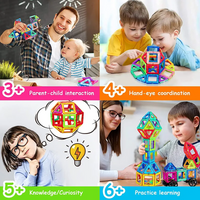 Thumbnail for Magnetix Architects Tiles | Encourage budding master builders - Magnetic building toys
