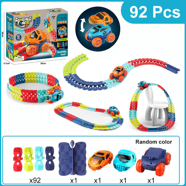 Toystar Adventurous Racetrack | Interactive toys - DIY race track for kids - Interactief speelgoed - DIY racebaan voor kin...